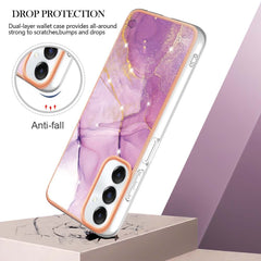 Samsung Galaxy A05s Case Protective Marble IMD - Purple