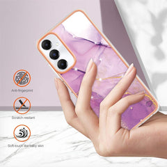 Samsung Galaxy A05s Case Protective Marble IMD - Purple