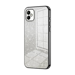 Samsung Galaxy A05 Case Glitter Powder Shockproof - Black