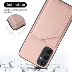 Samsung Galaxy A05s Case Made With Skin Feel PU Leather - Rose Gold