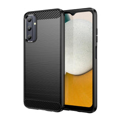 Samsung Galaxy A05s Case With Brushed Texture Carbon Fiber TPU - Black