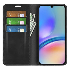 Samsung Galaxy A05s Case With Retro-Skin Magnetic Suction - Black
