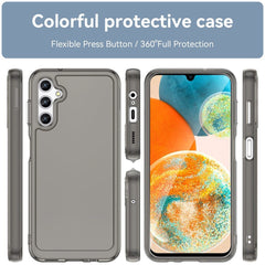 Samsung Galaxy A14 5G Case Candy Series Shockproof Transparent Grey
