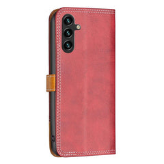 Samsung Galaxy A14 5G Case Double Sewing Thread - Red