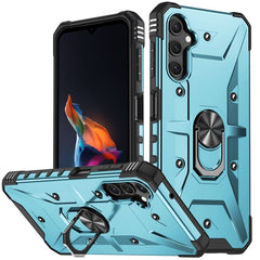 Samsung Galaxy A14 5G Case with Metal Ring Holder - Light Blue
