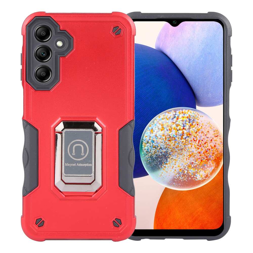 Samsung Galaxy A15 5G Case Non-slip Shockproof Armor - Red