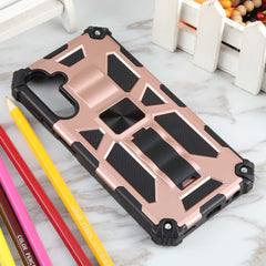 Samsung Galaxy A15 5G Case Protective With Holder - Rose Gold