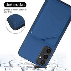 Samsung Galaxy A15 5G Case Skin Feel Card Slot - Royal Blue