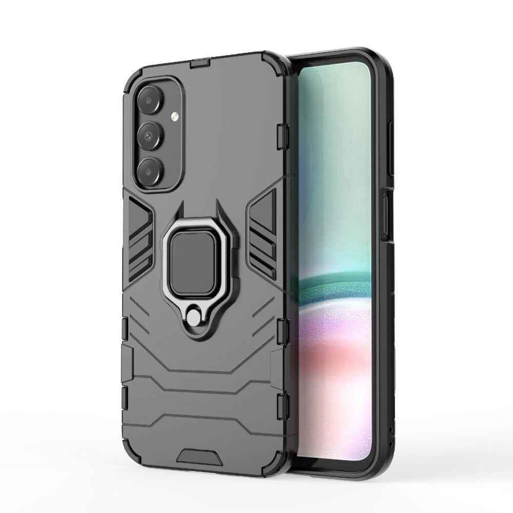 Samsung Galaxy A15 5G Case With Magnetic Ring Holder - Black