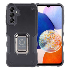 Samsung Galaxy A15 5G Case With Metal Ring Holder - Black