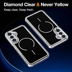 Samsung Galaxy A17 5G Bright Shadow Two-Color MagSafe Case - Black