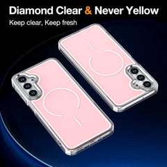 Samsung Galaxy A17 5G Bright Shadow Two-Color MagSafe Case - Pink