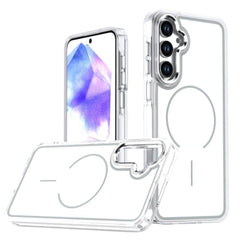 Samsung Galaxy A17 5G Bright Shadow Two-Color MagSafe Case - White