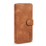 Samsung Galaxy A22 5G Case With PU Leather + TPU - Brown