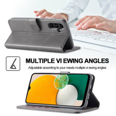 Samsung Galaxy A24 4G Case LC.IMEEKE Calf Texture - Grey