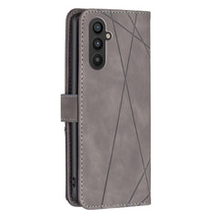 Samsung Galaxy A24 4G Case Magnetic Rhombus Texture - Grey