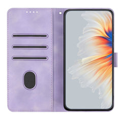 Samsung Galaxy A24 4G Case Skin Feel PU Leather Secure Wallet - Purple