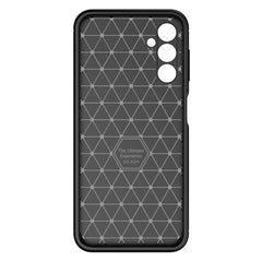 Samsung Galaxy A24 4G Case With Carbon Fiber Texture TPU - Black