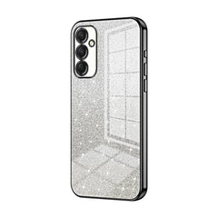 Samsung Galaxy A24 4G Case With Glitter Powder Shockproof - Black