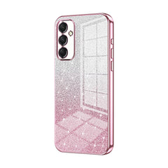 Samsung Galaxy A24 4G Case With Glitter Powder Shockproof - Pink