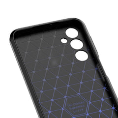 Samsung Galaxy A24 4G Case With Litchi Texture Shockproof TPU - Black
