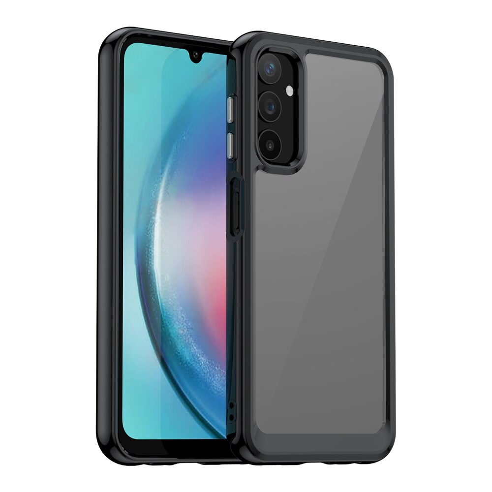 Samsung Galaxy A25 5G Case Colorful Series Acrylic - Black