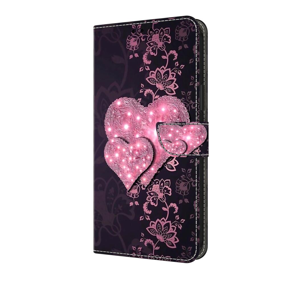 Samsung Galaxy A25 5G Case Shockproof PU Leather - Lace Love