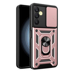 Samsung Galaxy A25 5G Case Sliding Camera Cover - Rose Gold
