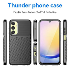 Samsung Galaxy A25 5G Case Thunderbolt Shockproof - Black