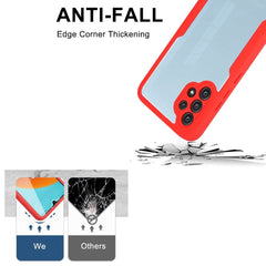 Samsung Galaxy A32 4G Case Full Coverage Protective Black Transparent