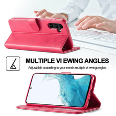 Samsung Galaxy A34 5G Case LC.IMEEKE Calf Texture - Red