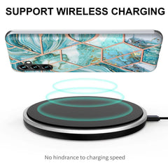 Samsung Galaxy A34 5G Case Splicing Marble Design IMD TPU