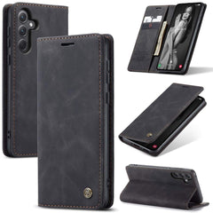 Samsung Galaxy A35 5G Case CaseMe 013 PU Leather Wallet - Black
