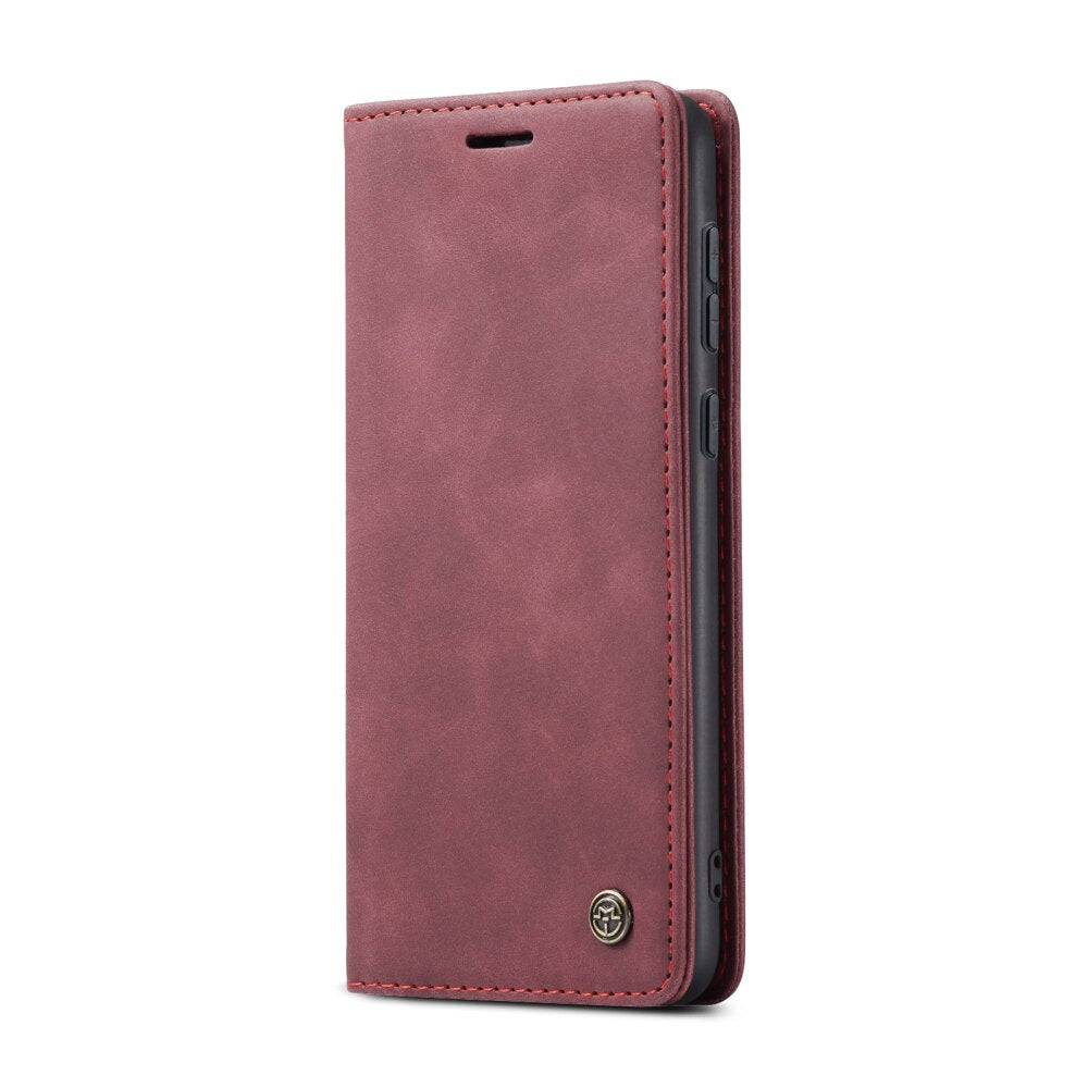 Samsung Galaxy A35 5G Case CaseMe 013 Shockproof Flip - Wine Red