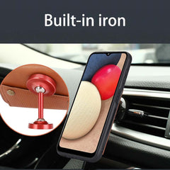 Samsung Galaxy A35 5G Case Double Buckle Card Slots - Grey