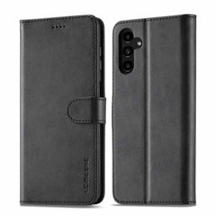 Samsung Galaxy A35 5G Case LC.IMEEKE Calf Texture - Black
