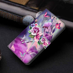 Samsung Galaxy A35 5G Case Protective PU Leather - Butterfly
