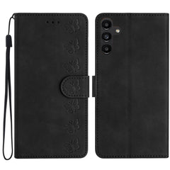 Samsung Galaxy A35 5G Case Seven Butterflies Wallet - Black