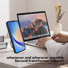 Samsung Galaxy A35 5G Case Sliding Camshield Magnetic Holder - Black