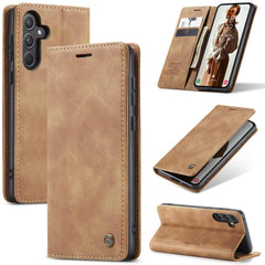 Samsung Galaxy A55 5G Case CaseMe 013 PU Leather Wallet - Brown