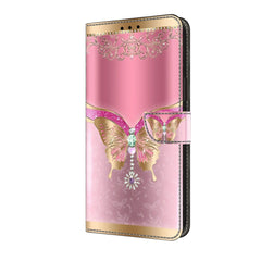 Samsung Galaxy A55 5G Case Crystal 3D - Pink Bottom Butterfly