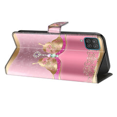 Samsung Galaxy A55 5G Case Crystal 3D - Pink Bottom Butterfly