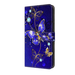 Samsung Galaxy A55 5G Case Crystal 3D Protective - Diamond Butterfly