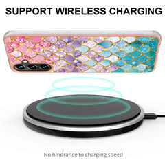 Samsung Galaxy A55 5G Case Electroplating IMD TPU - Colorful Scales
