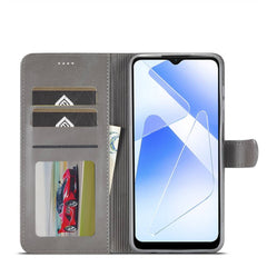 Samsung Galaxy A55 5G Case LC.IMEEKE Calf Texture - Grey
