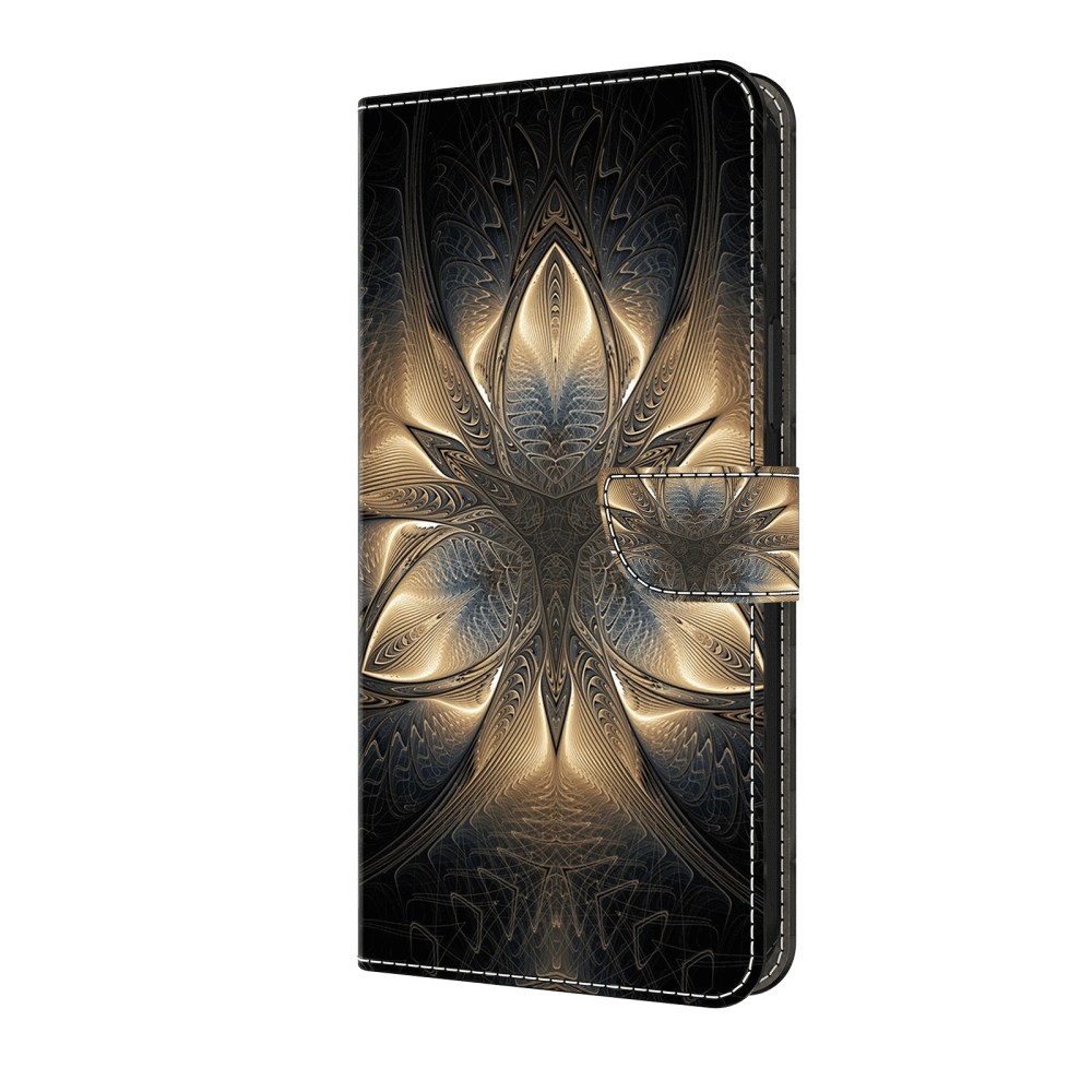 Samsung Galaxy A55 5G Case Protective PU Leather - Luminous Building