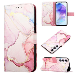 Samsung Galaxy A55 5G Case PT003 Marble Pattern - Rose Gold