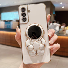 Samsung Galaxy A55 5G Case Stars Astronaut Holder - White