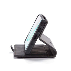 Samsung Galaxy Note 10 Case PU Leather With Card Slots - Black