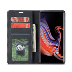 Samsung Galaxy S10 Plus Case PU Leather Wallet - Black